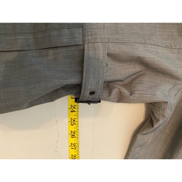 Kirkland Gray Hooded Trench Coat Adjustable Belt & Button Cuffs XXL - Picture 8 of 12